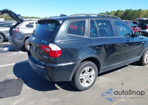 2006 BMW X3 3.0I from USA, damaged, VIN WBXPA93406WG90004